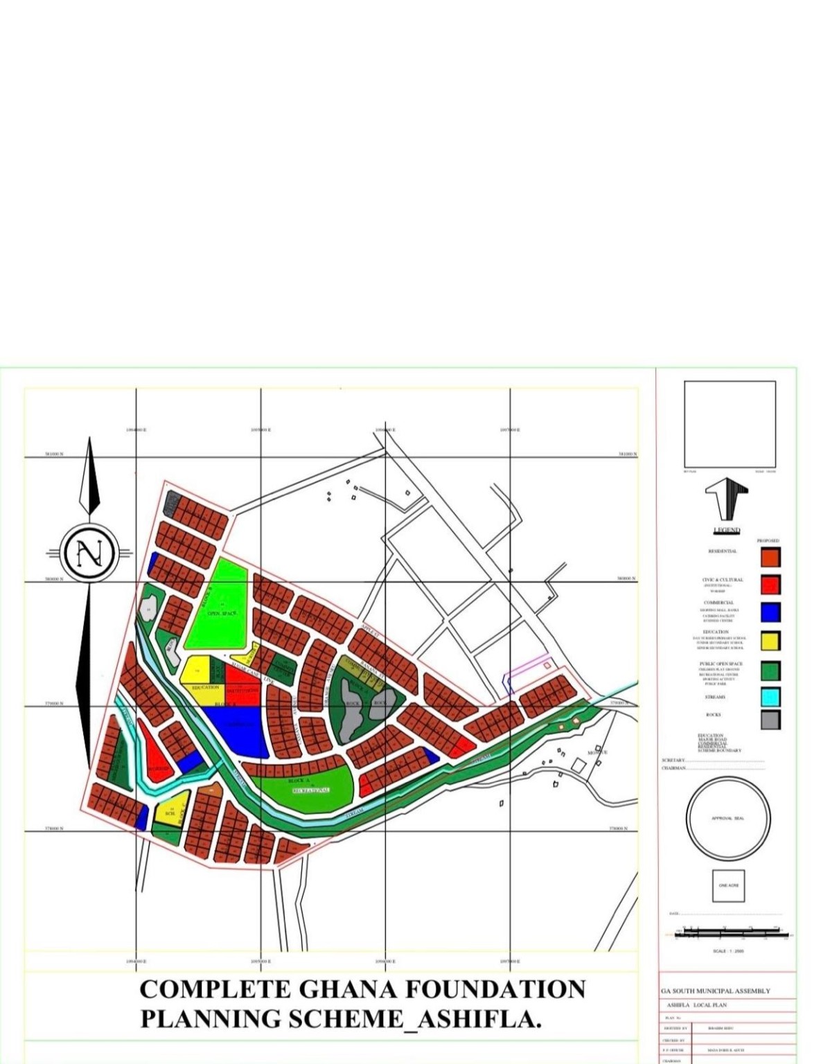 Complete Ghana Foundation Planning Scheme — Ashifla local plan approved by Ga South Municipal Assembly